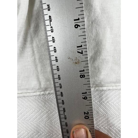 Womens Large Long Sleeve Crop Top Coke Cola Excellent Condition White a2/45 - Picture 2 of 7